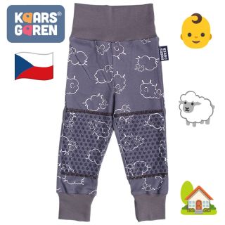 🎉 Novinka v e-shopu Kaarsgaren! Právě jsme přidali dětské bavlněné kalhoty s protiskluzem Ovečka v krásné šedé barvě....