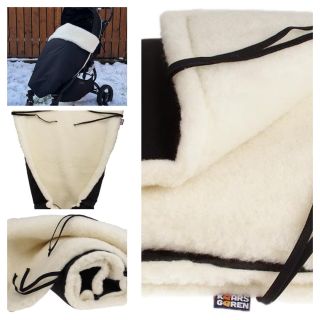 Když se dítě v kočárku vrtí, deka často sjíždí… 🖤 Tahle merino deka je nepadací – přivážeš ji a zůstane přesně tam, kde má...